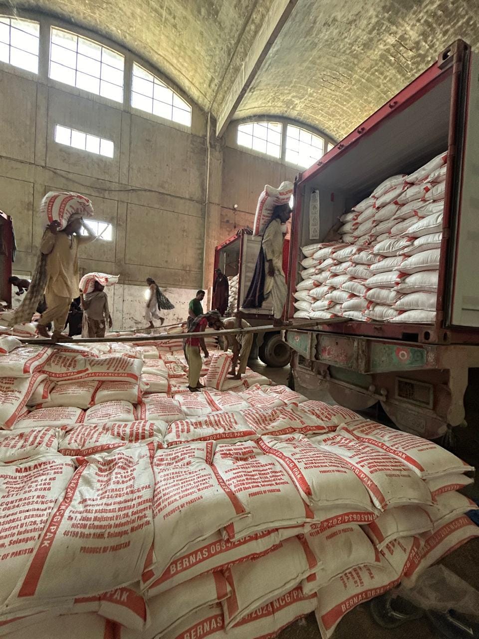 Rice processing facility